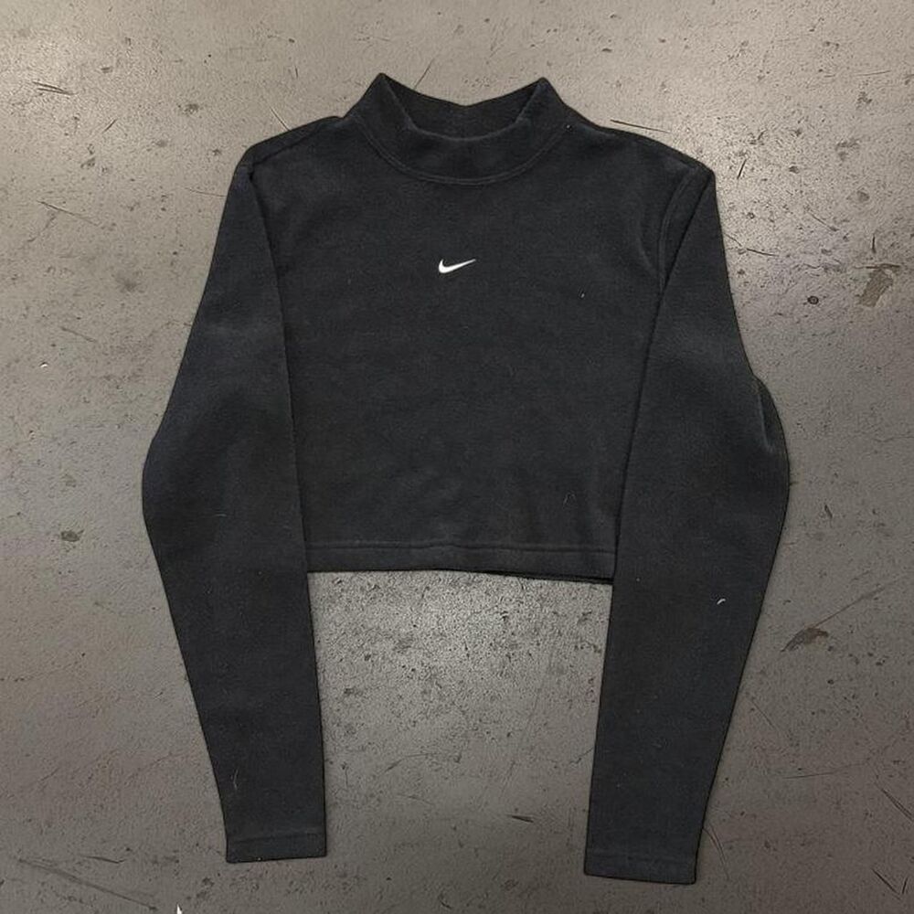 Womens Nike Cropped Sweatshirt SZ M